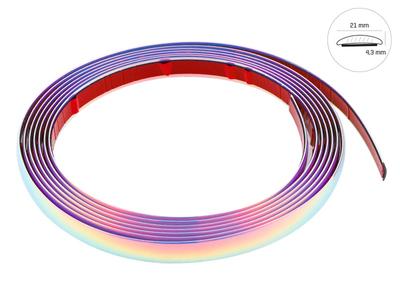 Decorative Strip, Rainbow, 21 Mm X 5 M