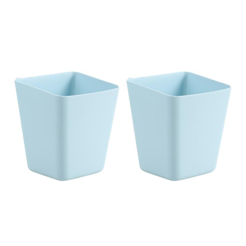 1/2pcs desk trolley hanging beauty car storage box hanging container Desk pen container storage bucket