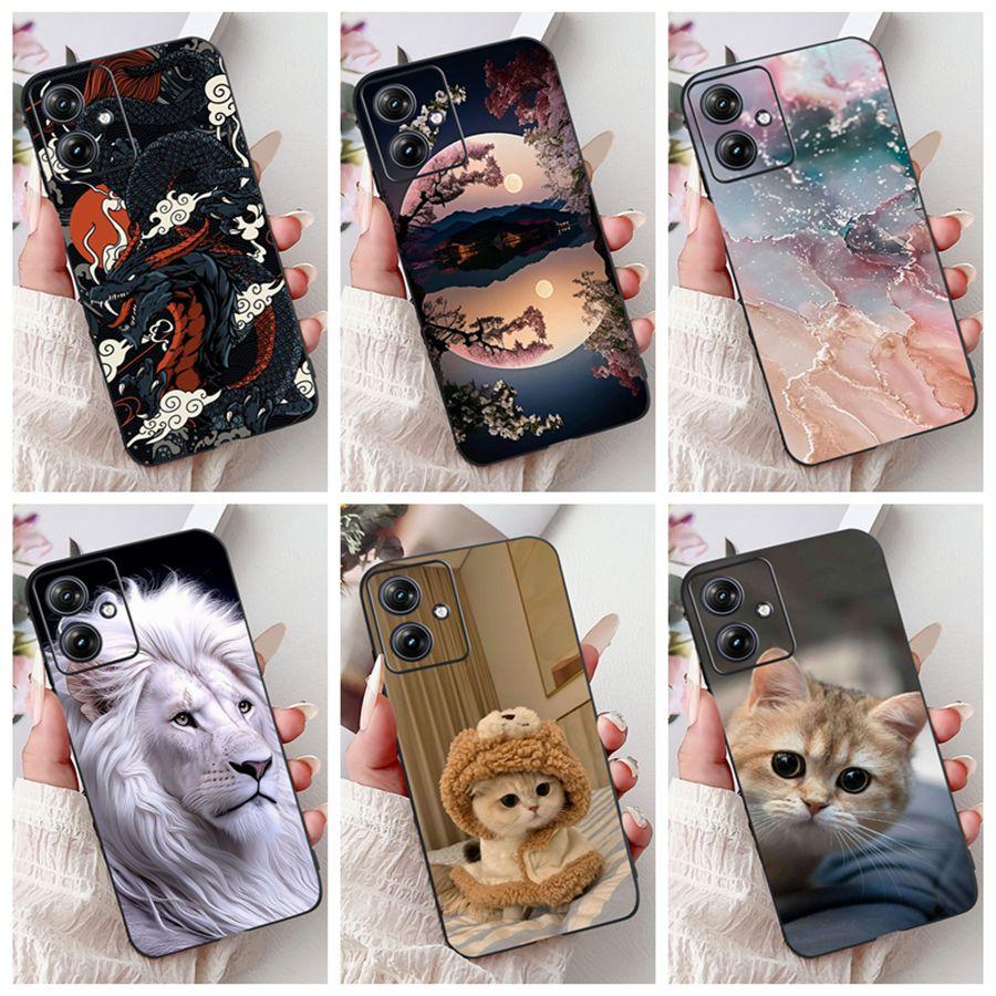 For Motorola Moto G54 5G Case MotoG84 Soft Silicone TPU Cool Cartoons Pattern Phone Case For Moto G84 5G G 54 Back Covers Capa