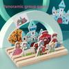 Wooden Childrens Castle Prince Puzzles With Color Recognition And Matching For Early Education Playset