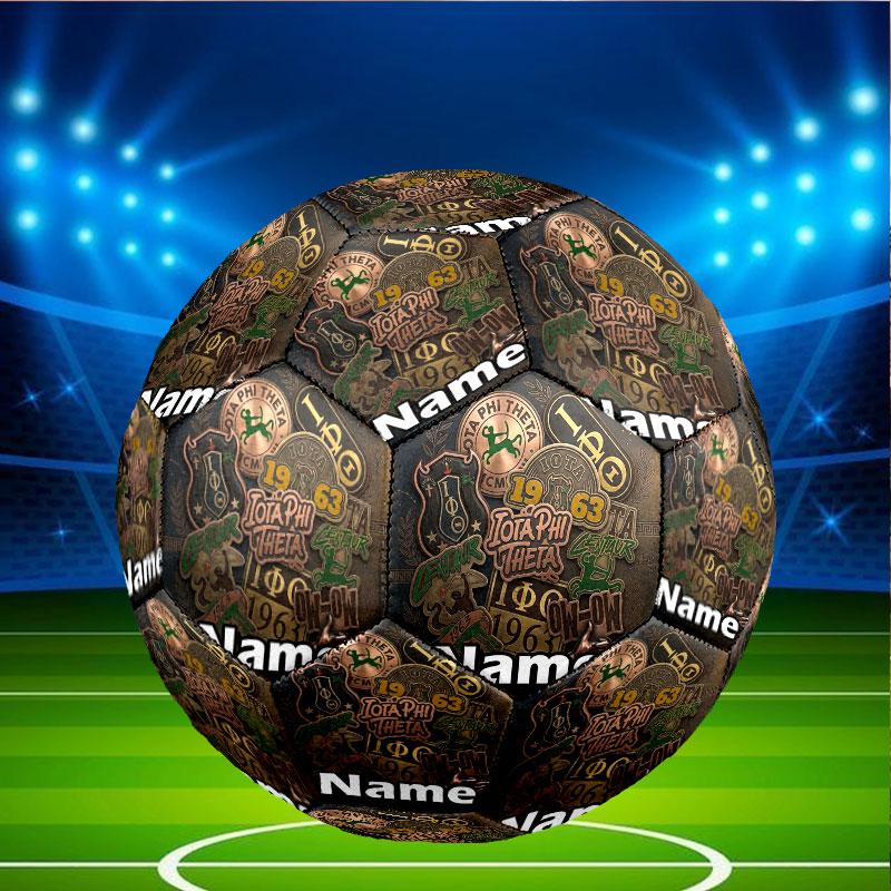 Custom Name Personalized Alpha Kappa Alpha Print Size 5 Soccer Ball Training & Match Football, for Team, Kicking, Gift for Football Enthusiasts