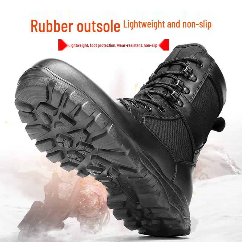 SouKnowledge Winter Outdoor High-Top Tactical Boots