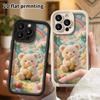 Phone Case: 2D Flat, Suitable for iPhone 18, 17, 16, 15, 14, 13, 12Pro Protective Case, Little Bear Picnic, Perfect Christmas and Halloween Holiday Gi