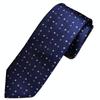[Michiko London] Wrinkle-resistant bonded fabric with lining for added volume. Made in Japan. KOSHINO brand tie. Small pattern. 100% silk. Unisex.