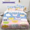 SEVENTEEN Pattern Bedding,Quilt Set Quilt Cover Pillowcase Home Birthday Gift (1 * duvet cover + 2 * pillowcase, without core)