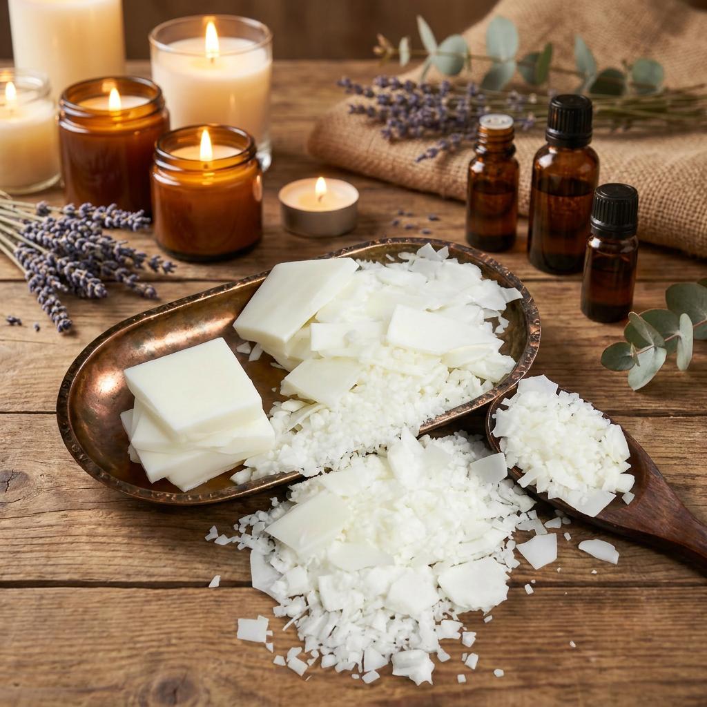 Factory Direct Handmade White Soy Candle Wax Flakes 25kg Per Bag Organic Natural Custom Candle Making Soy Wax Customized size&No scent белый