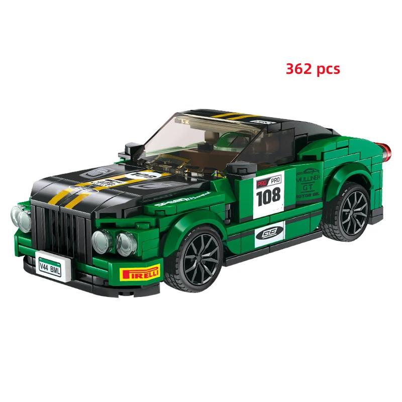 City Speed Champion Sports Car Building Blocks Technique Car Carro Rennau Voiture Vehicle MOC Educational Construction Toys
