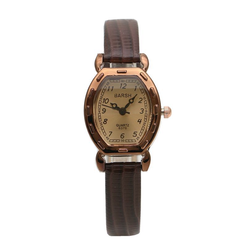 Casual Women's Oval Quartz Watches Ladies Watch Women Clock  Leather Strap Wristwatch Relogio Feminino  Dropshipping