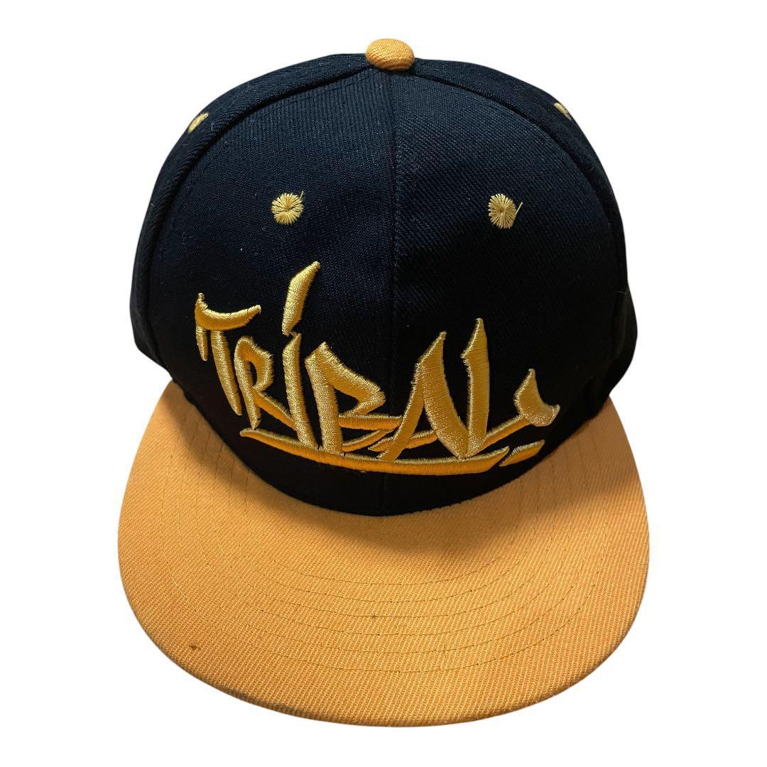 Used TRIBAL logo embroidery snapback baseball cap B series