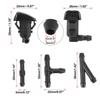 Front Windshield Washer Nozzles Hose Kit for Ford Fusion 08-12 for Toyota Tacoma