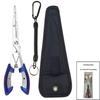 Multifunctional Stainless Steel Fishing Tool: Hook Remover, Line Scissors, Control Pliers, and Lure Pliers