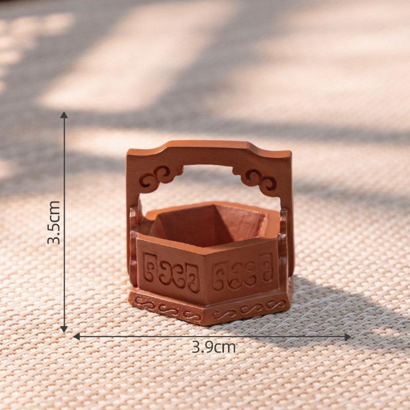 Micro-landscape Creative Ancient-style Food Box Basket Model Dollhouse Decoration Accessories Miniature Mini Ornaments