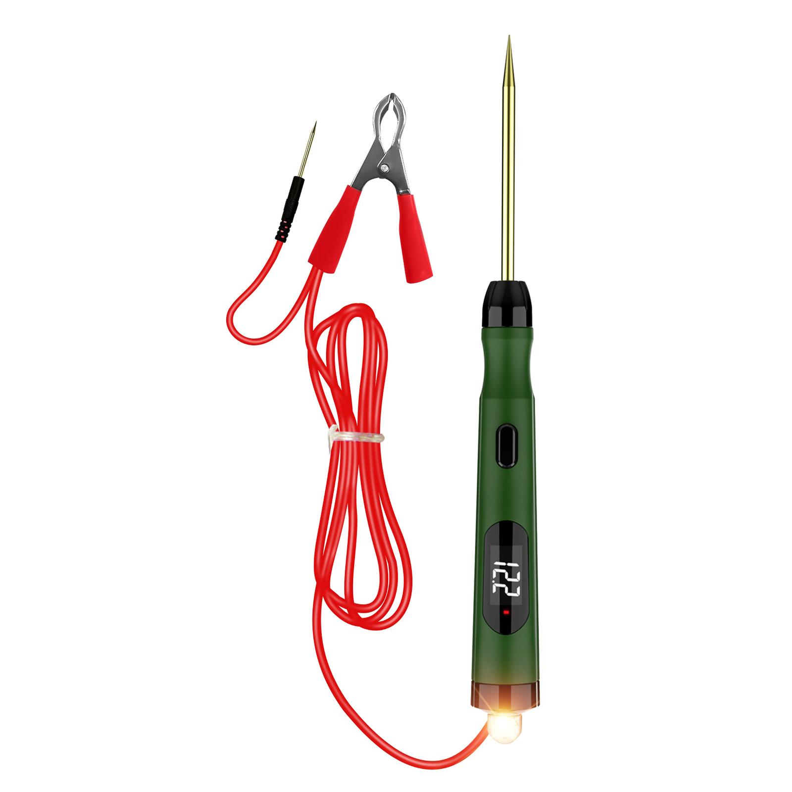 

Сверхмощный 5 В-30 В цифровой светодиодный тестер цепи автомобиля грузовика низковольтный и световой тестер автомобиля грузовика диагностический сканер