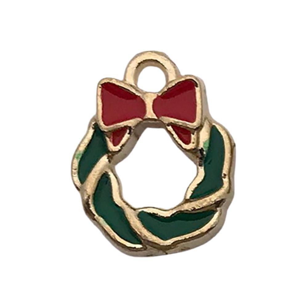 140 Kinds Of Christmas Drips Santa Claus Snowman Snowflake Deer Earrings Bracelet Pendant Diy Jewelry Accessories