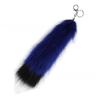 [Izemisonico] Fluffy Tail Keychain, Gal Tail Accessory, 40cm Long, Standout, Cosplay, Fox, Dog, Cute Animal Accessory, Unisex Costume, Anima Strap