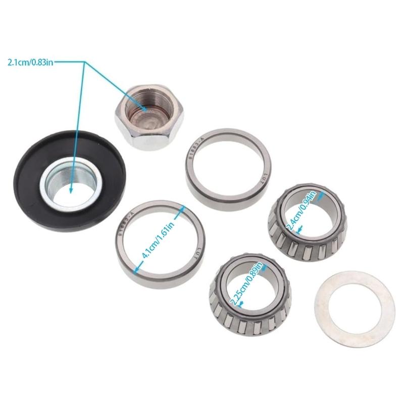 Roulement polyvalent pour des performances de direction améliorées et une durabilité accrue dans les motos de course sur sable 50cc à 250cc 41-22.5-24