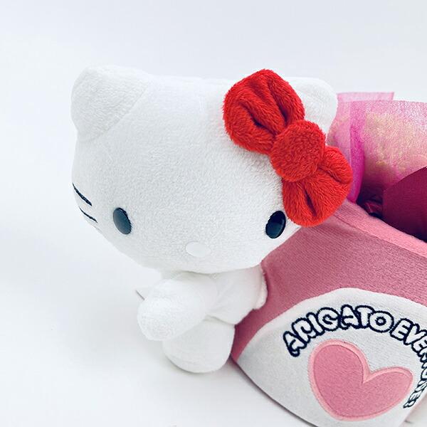 Sanrio Hello Kitty Plush Pot Gift Set Flower Arrangement