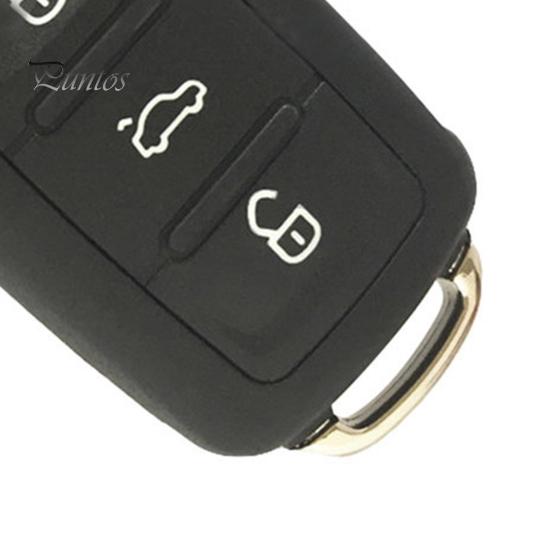 Remote Key for Car Replacement 3 Buttons 434MHz Flip Case Fob 5K0 837 202 AD Volkswagen Button