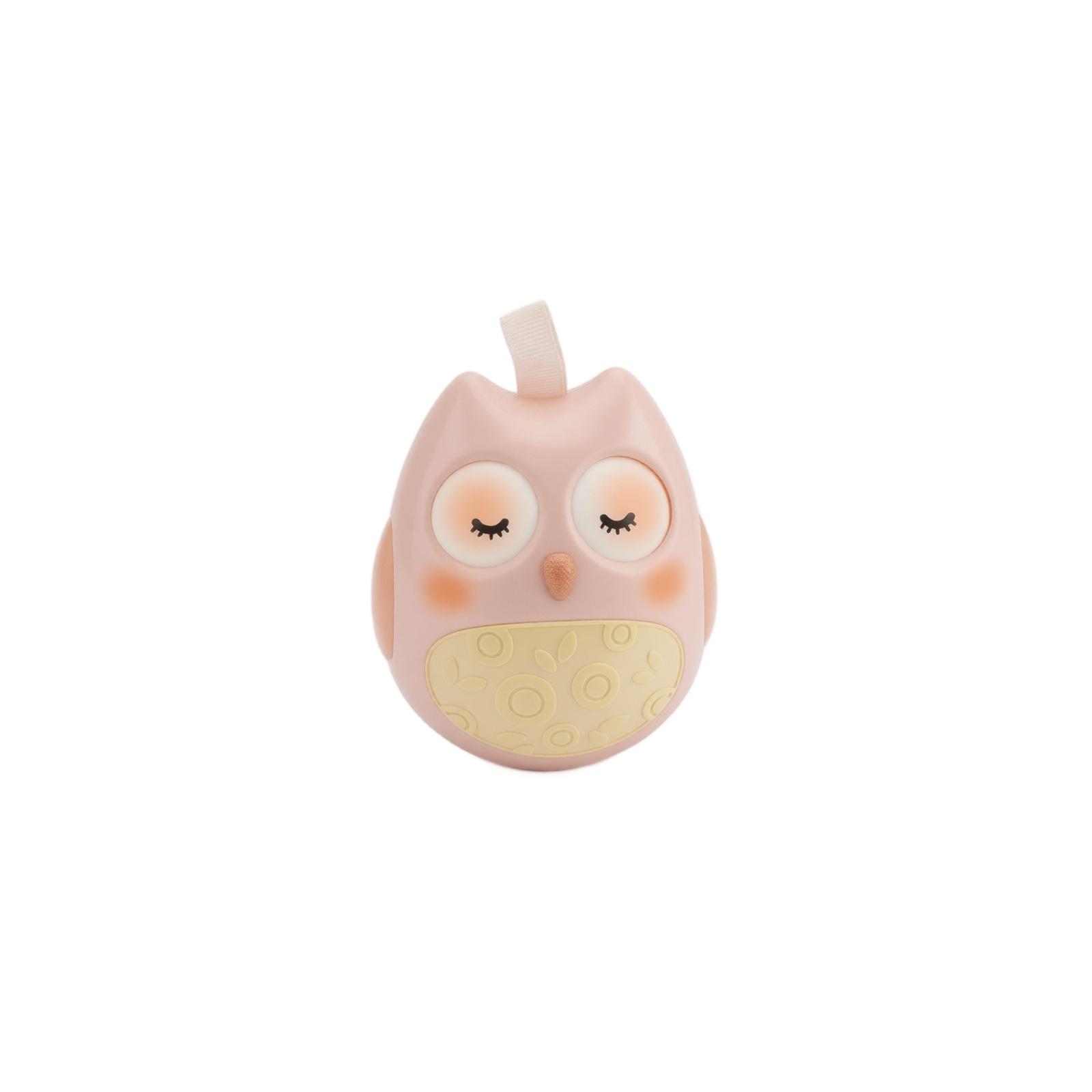 ABS Owl Shaped Rattle Toy for Infants and Toddlers Baby Safe Non-Toxic Durable Material Lightweight and Easy to Hold Developmental Sensory Toy One Size розовый
