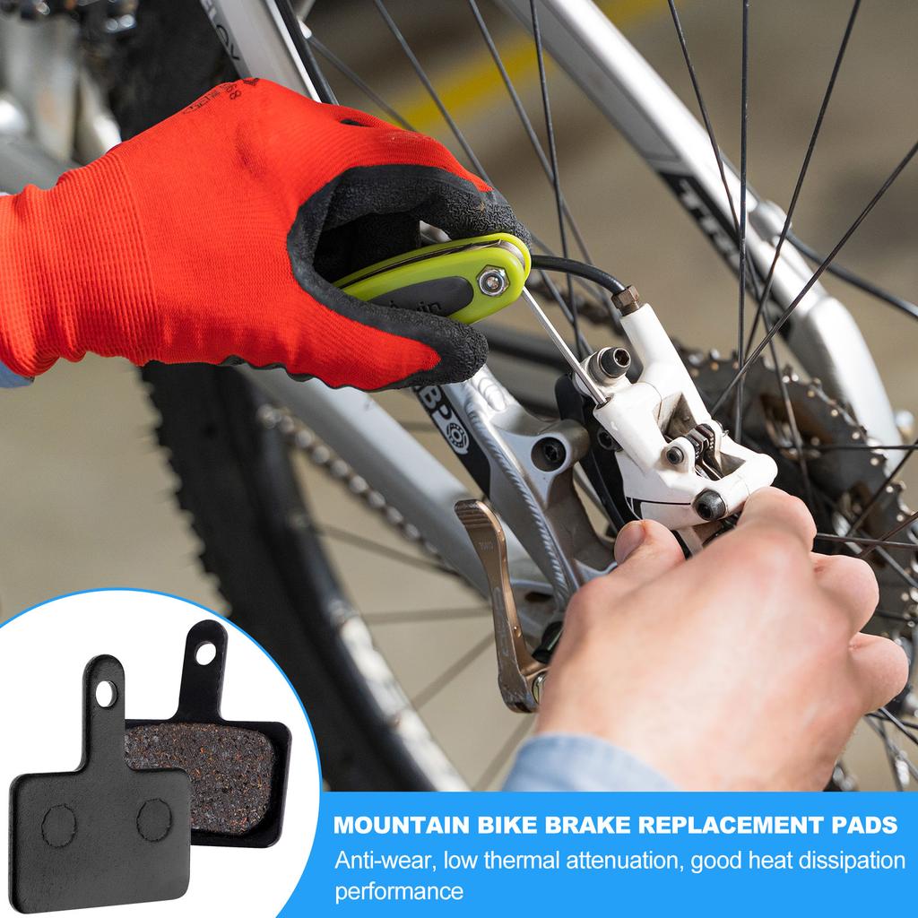8 Pairs Bike Brake Pads Bicycle Disc Brake Pad Compatible With Mountain Bike
