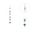 Rain Chain Rainwater Catcher Decorative 240cm Iron Retro Gutter Adapter Birds On Cups for