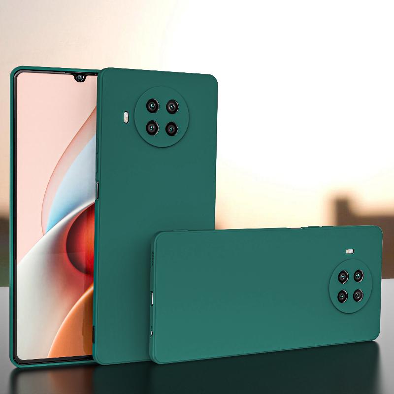 Phone Case for Xiaomi Redmi Note 9 Pro, Xiaomi Note 9 Pro Protective Cover, Full Lens Protection Upgraded Frosted Anti-Drop Silicone Soft Case for Me