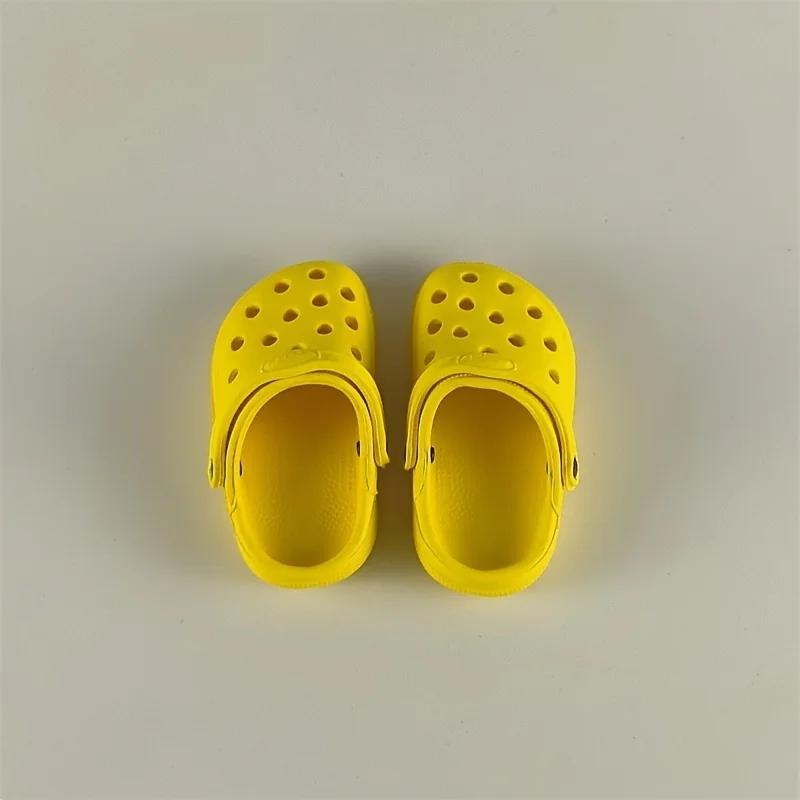 

Маленькие подвески для обуви, одежды, сумок, игрушки для питомцев, обувь, мультяшные аксессуары, милая мини-обувь, сделай сам жёлтый