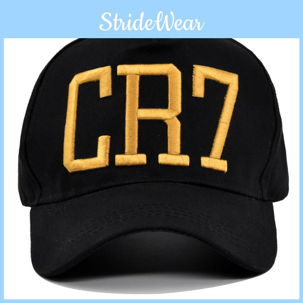 Trendy Cr7 Embroidered Baseball Cap With Cotton Material And Letter Pattern