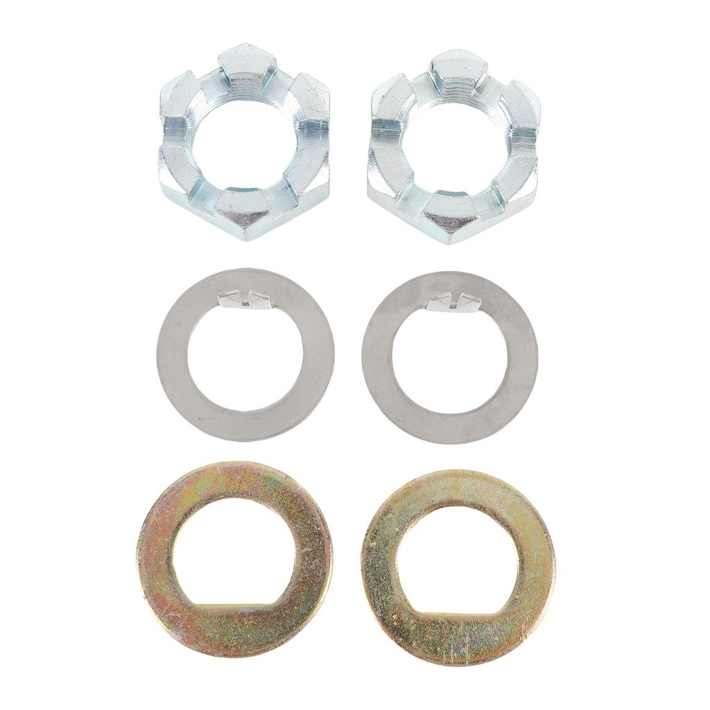 Spindle Nut and Washer Kit K7133500 Accurate Thread Excellent Sealing Replacement for EZ Lube Axles