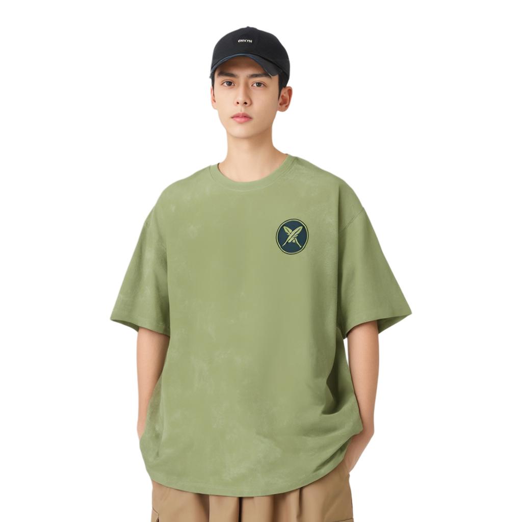 Nike SB Yuto T-shirt Olive Aura Men Tops Green HJ0808-311