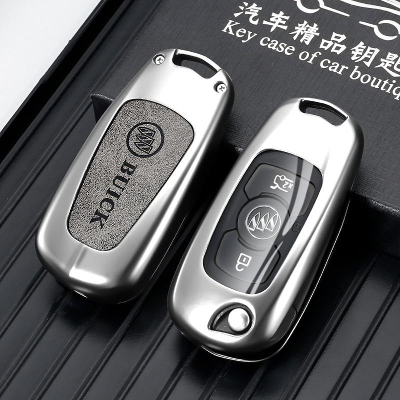 Key Case for 2022 Buick GL8, Regal, LaCrosse, Encore, Verano, GL6 - Shell Buckle Bag