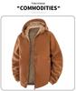 Men's Fleece Hoodie Jacket for Fall/Winter