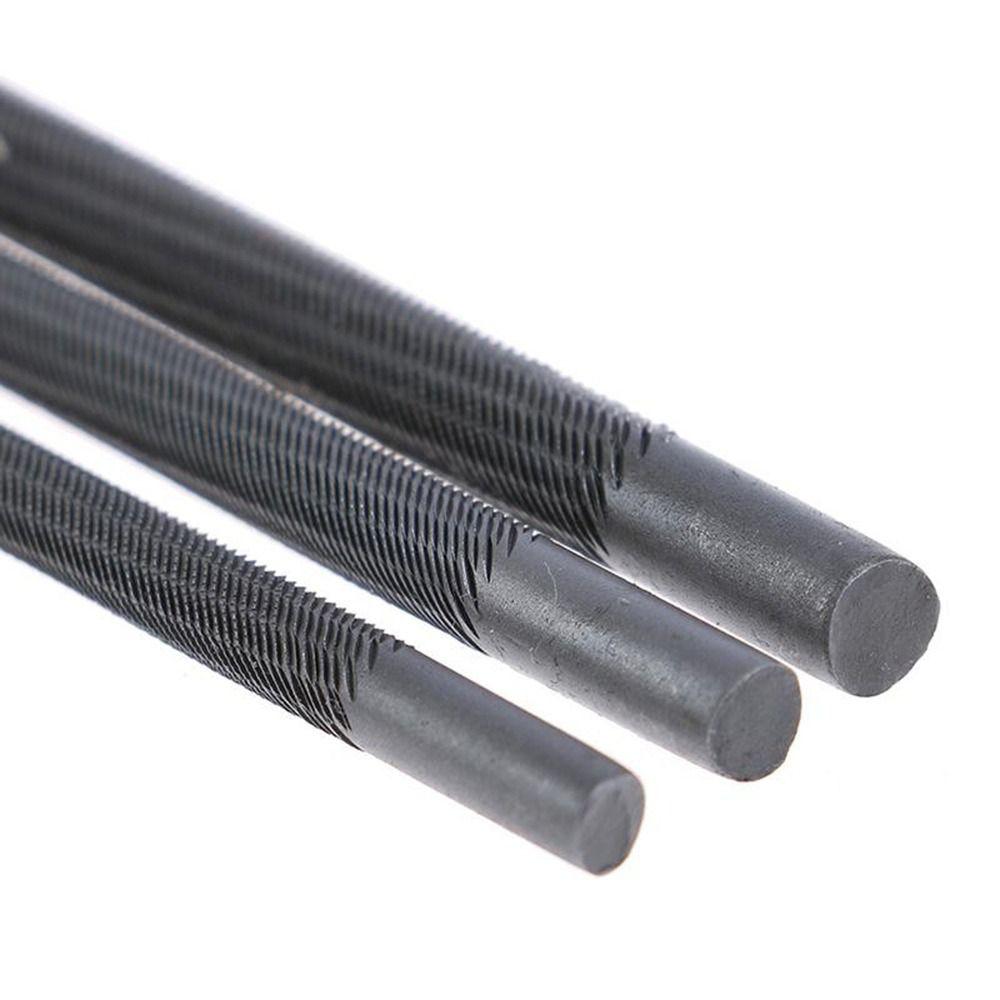 3Pcs Portable 4.0/4.8/5.5mm Chain Saw Chain Files Hand Tools High Hardness Grinding File Round Chain Files Grinding Tool