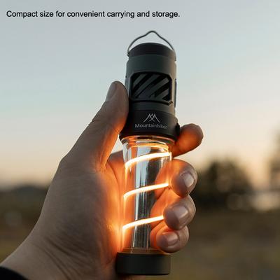 Outdoor Camping Tent Licht Retro Vissen Wandellamp Handlicht Draagbaar Oplaadbaar Licht