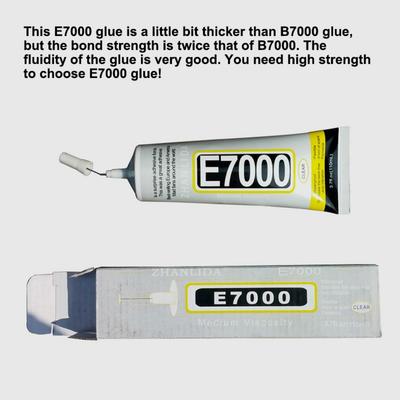 E7000 Liquid Glue 50ml/110ml More Powerful Resin Adhesive Strength Adhesive Clear Multipurpose Super Sealant Handset DIY Touch