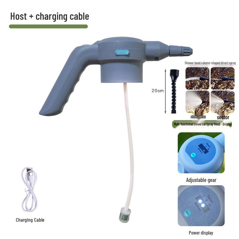 Electric Gardening Sprayer: Multipurpose Watering & Disinfection Can for Household Use