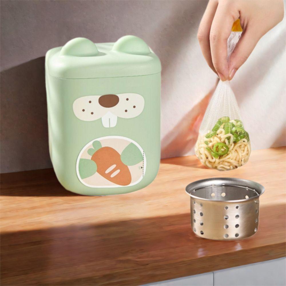 Cartoon Filter Storage Box Extractable Filter Organizer Rack  Bathroom Organizer
