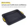 Silicone Baking Pan Rectangular Cake Mold With Easy Release For Home Baking And Swiss Roll Making