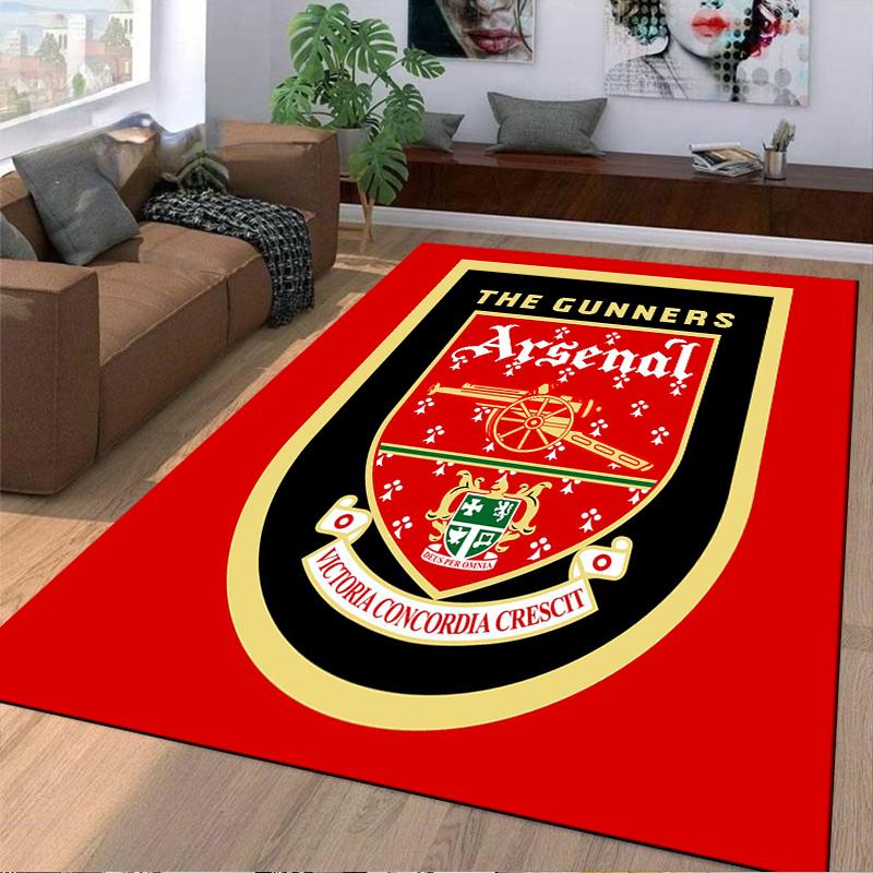 Arsenal The Gunners carpet Set Decor carpet set (1 duvet cover, 2 pillowcases, duvet not included)