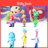 Carino Cartone Animato Brainy Team Action Figures Giocattolo Modello Auto Decorazione Ornamento PVC Fai da Te Espositore