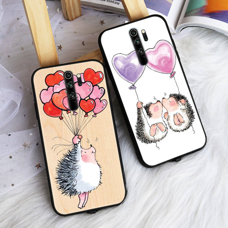 

Чехол для iPhone 15 14 12 Xiaomi Redmi Note 13C VIVO Y20 Samsung S24 FE Realme C21y OPPO A76 Hedgehog