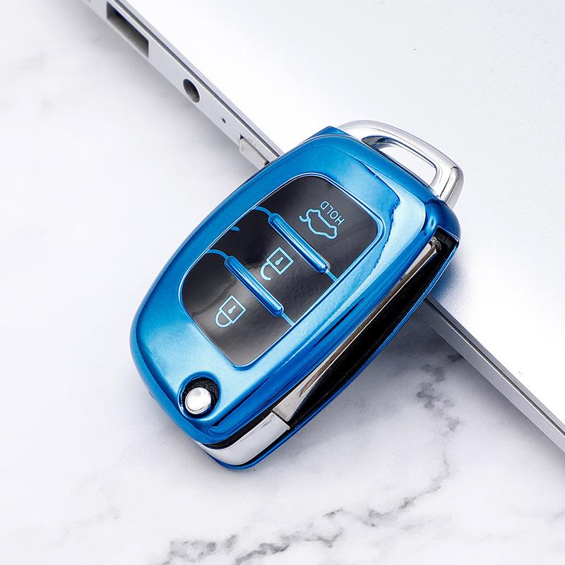 New TPU Car Key Case Cover For Hyundai Tucson Sonata Ix35 Ix25 I20 Creta Santa Fe GLS SPORT Elantra Reina Case Fob i30 creta