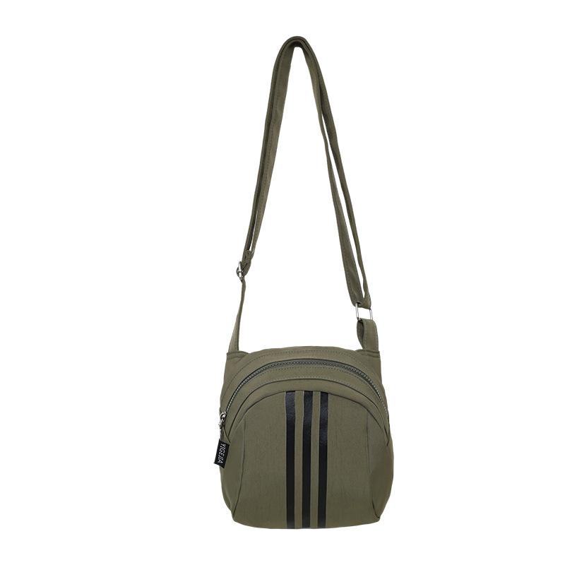 

Повсякденна нейлонова тканинна сумка, жіноча літо 2024, нова сумка-раковина з нішевим дизайном, легка універсальна сумка-месенджер великої місткості зелений