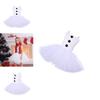 Snow Treasure Princess Girl's Ice And Snow Dance Skirt Christmas Snowman Costume