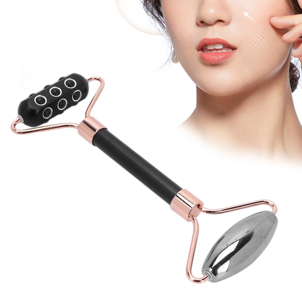Terahertz Face Roller Power Stone Facial Beauty Roller Massager   Sha Massage Tool