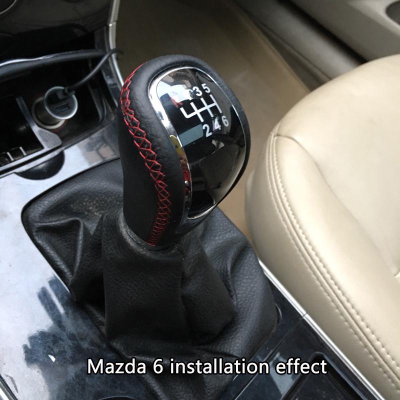 Rukojeti 6stupňové manuální převodovky Hlavice páky hlavice řadicí páky pro Mazda 5/6 pro MX-5 pro CX-7/CX-4/CX-5 pro Mazda 3 Axela