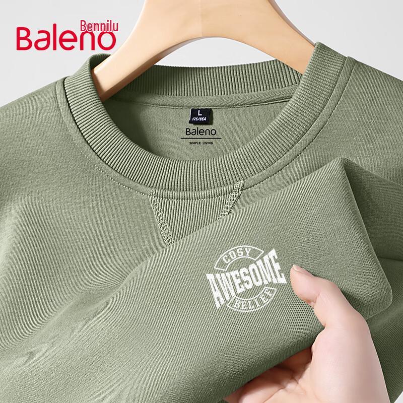 Baleno Men's Heavyweight Round Neck Sweatshirt