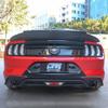 15-23 Ford Mustang TF Carbon Fiber Rear Wing - Trufiberya Punch-Free Install