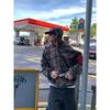 Unisex Retro Camouflage Hooded Cardigan Sweatshirt - Trendy Street Style Loose Fit Hoodie Jacket