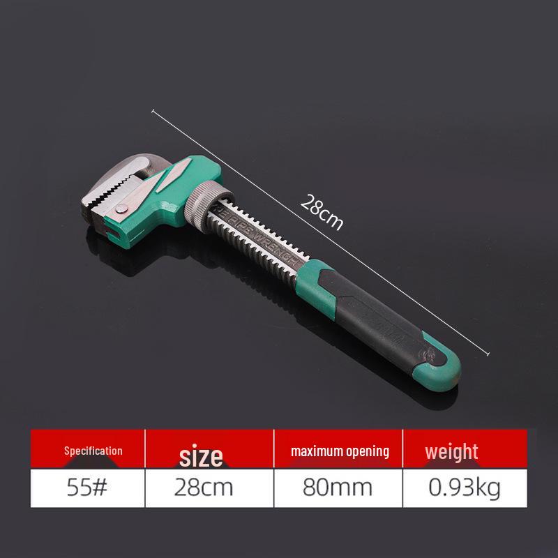 

F-Type Quick Pipe Wrench: Multi-Functional Large-Diameter Plumbing Tool for Household Repair